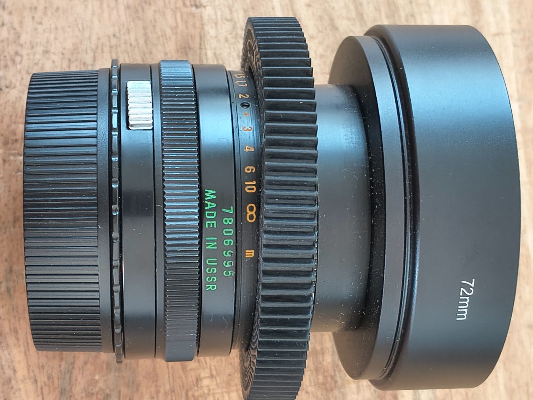 Helios Obiettivi: HELIOS 44 2/58mm KMZ Cine Objektiv – Usato da Zürich venduto da herr_mann 3