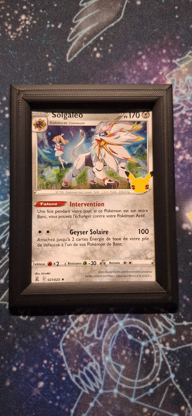 Pokémon Sammelbilder & Trading cards: Solgaleo Célébration 25th Stamp - 021/025 FR – Gebraucht aus Petit-Lancy von Kara_TCG