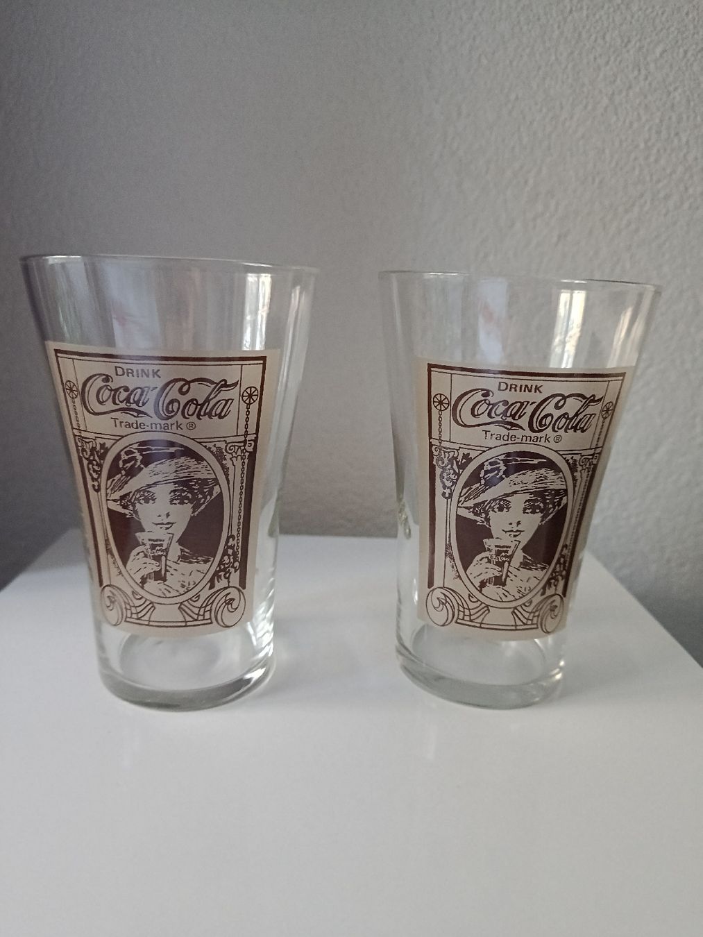 Coca-Cola Gläser: 2 Coca Cola Vintage Gläser  – Gebraucht aus Sion von eri_j6h7