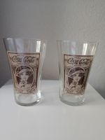 2 Coca Cola Vintage Gläser 