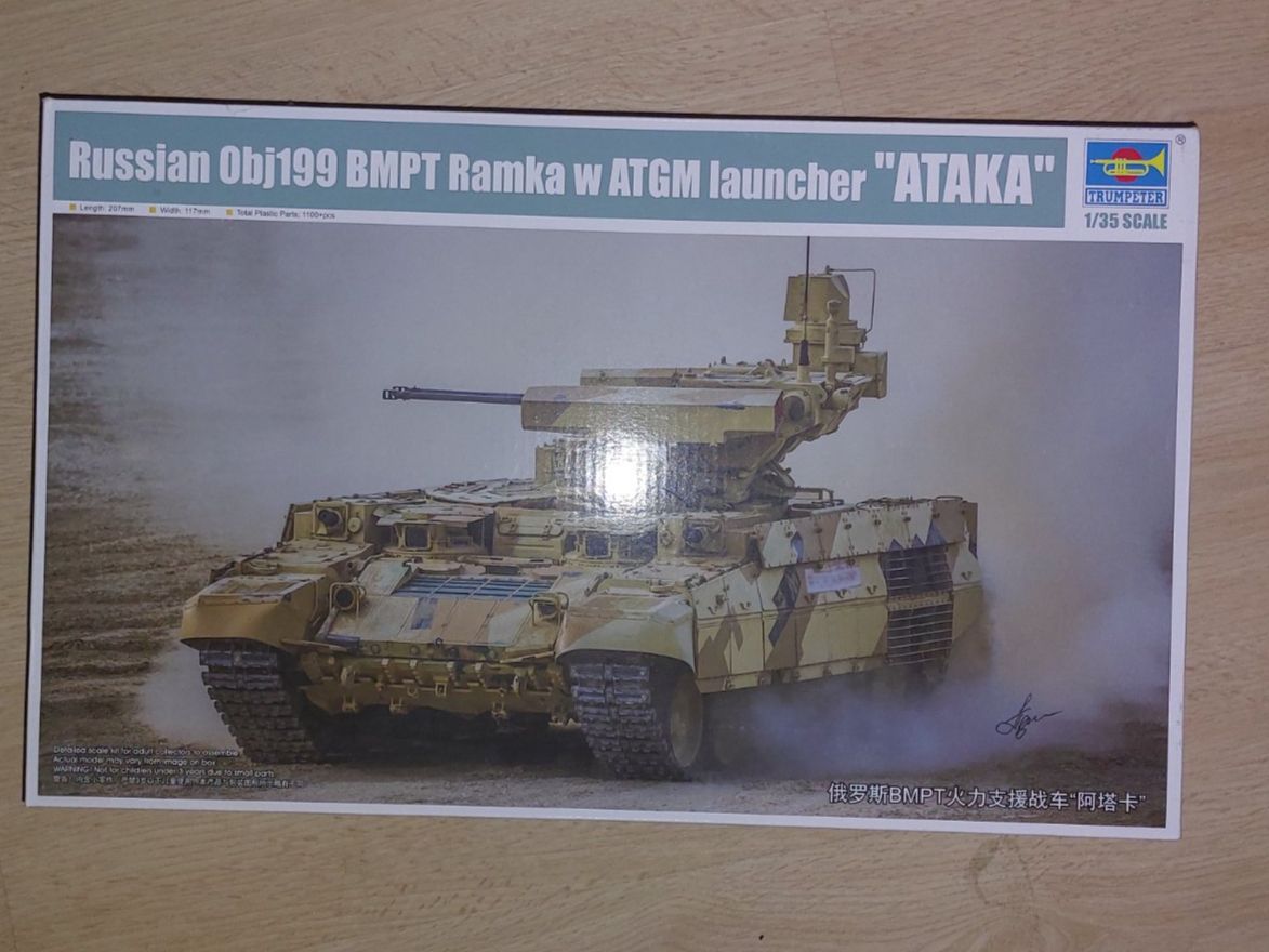 Kit di modellismo & Modellini statici: Trumpeter "Ataka" Obj 199 1:35 – Nuovo (secondo la descrizione) da SEUZACH venduto da Sibylle223