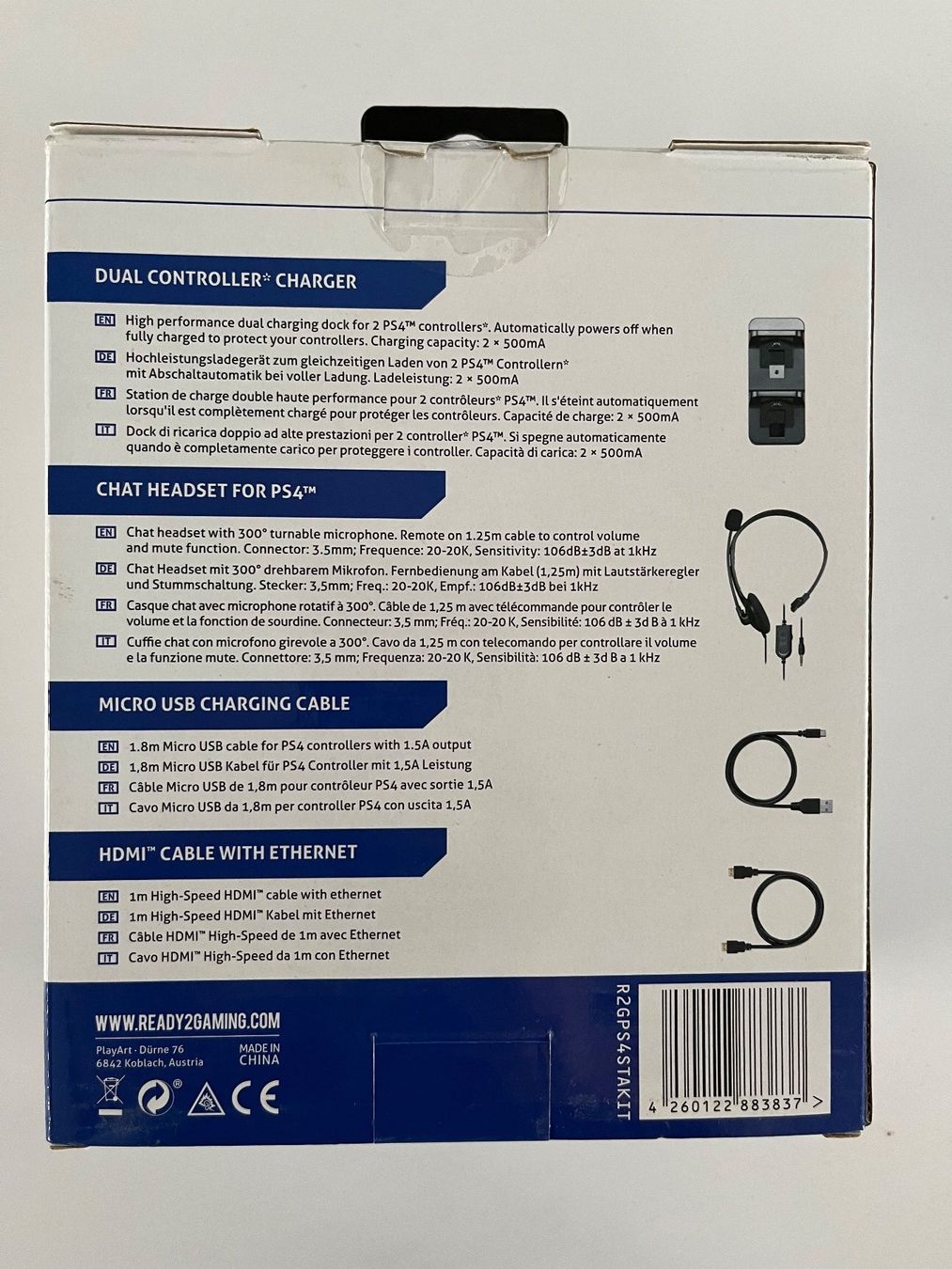 Console: PS4 Premium Starter Kit ready2gaming – Nuovo e nell'imballaggio originale da Triesen venduto da up2gamesch 1
