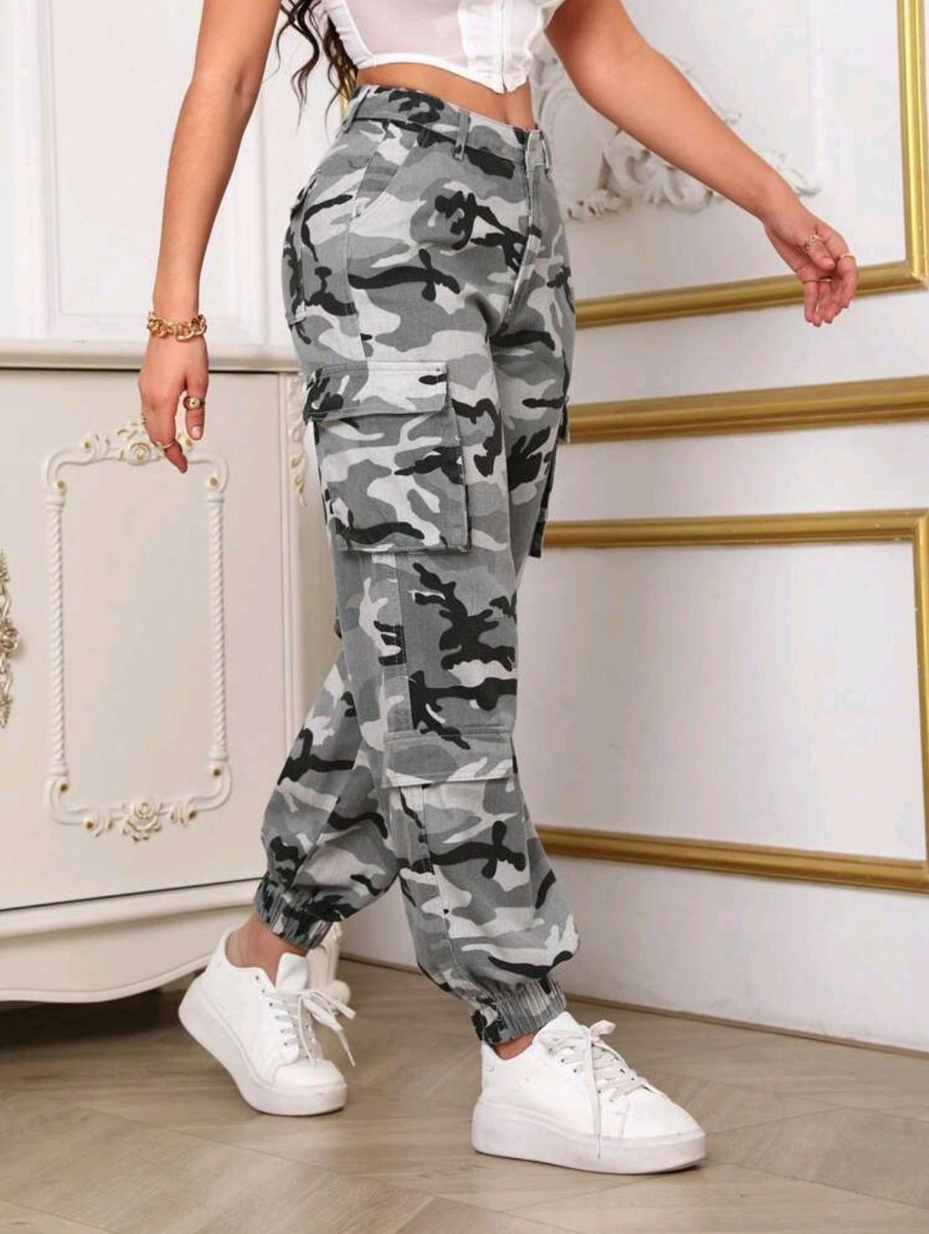 Pantalons: Camouflage Hose Gr. S (grau oder blau) - VERSAND möglich – Neuf avec emballage d'origine à St.Peterzell par the2ndchance 5