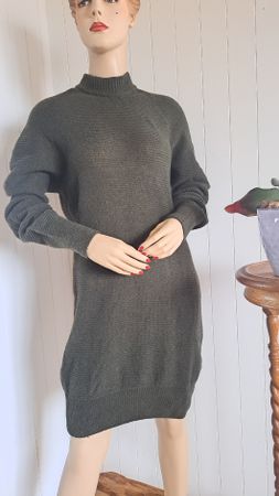 KINGS OF INDIGO Strickpullover Strickkleid XS S Wollkleid
