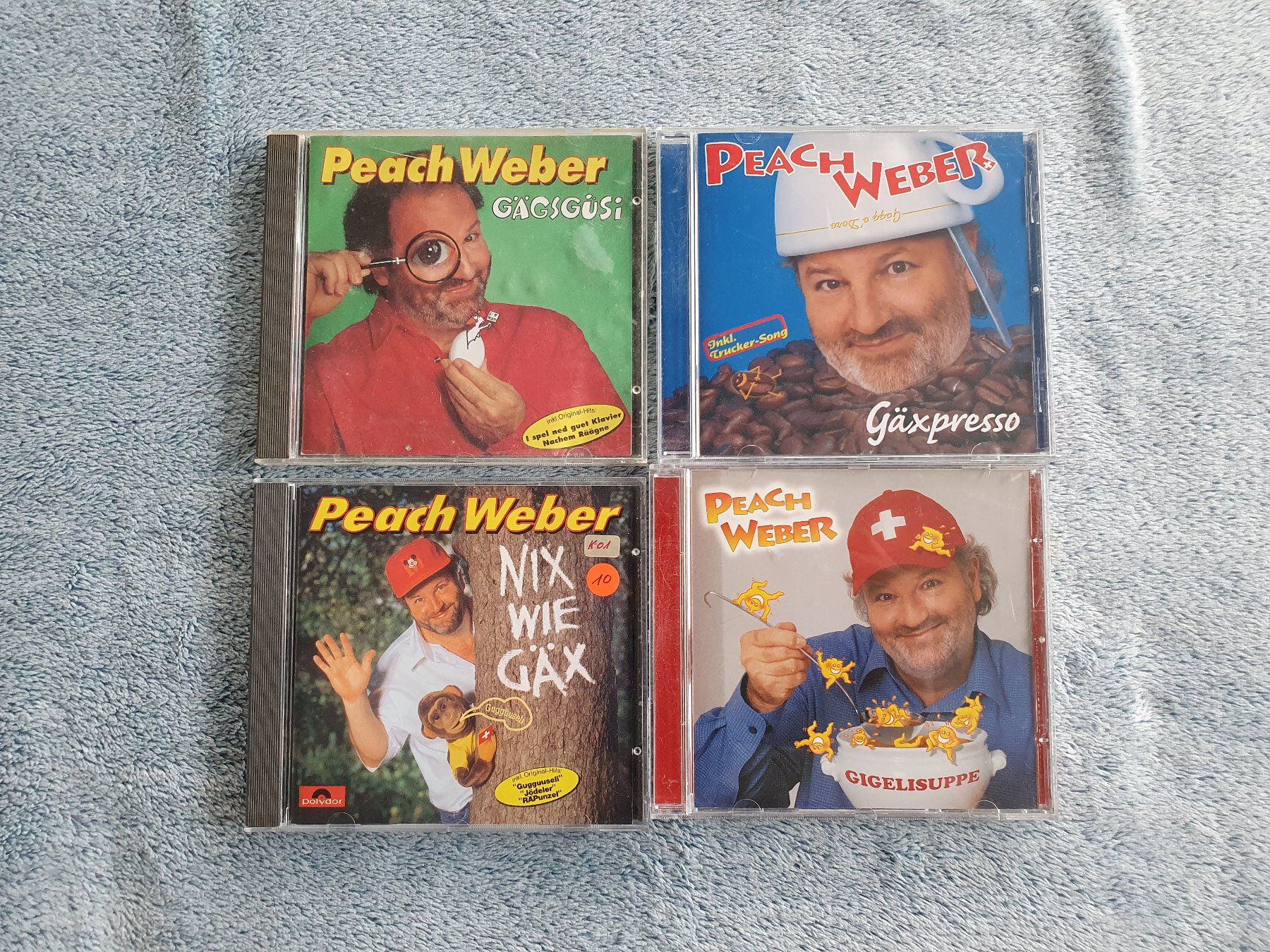 CD: 4 CDs Peach Weber Comedy – Usato da Schlatt TG venduto da Pfusi3