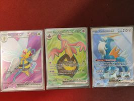 Pokemon Karten Beedrill EX, Banshitrouye EX, Cobalion EX neu