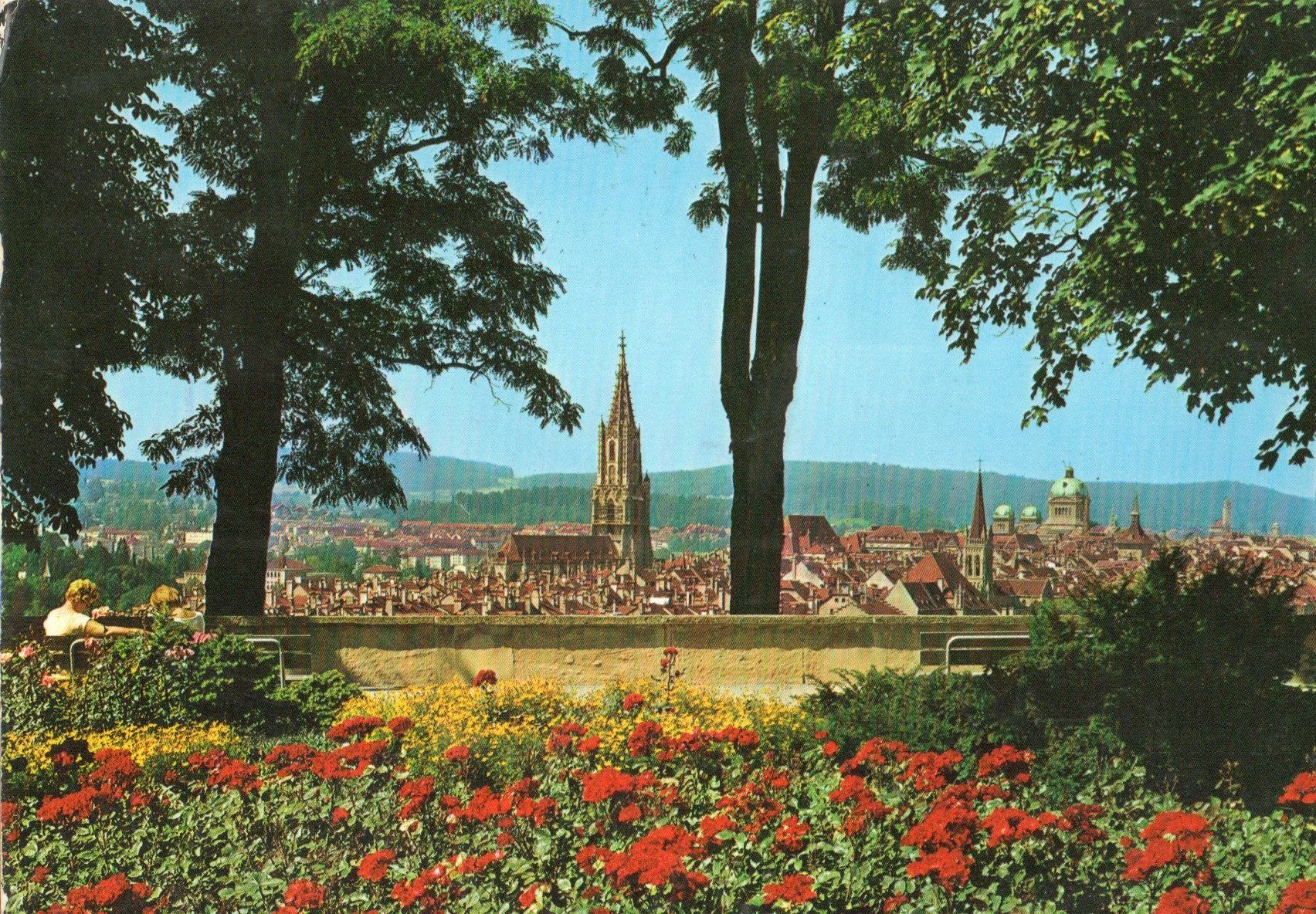 Cartoline postali: Bern - Rosengarten – Usato da Melano venduto da pisonsdro