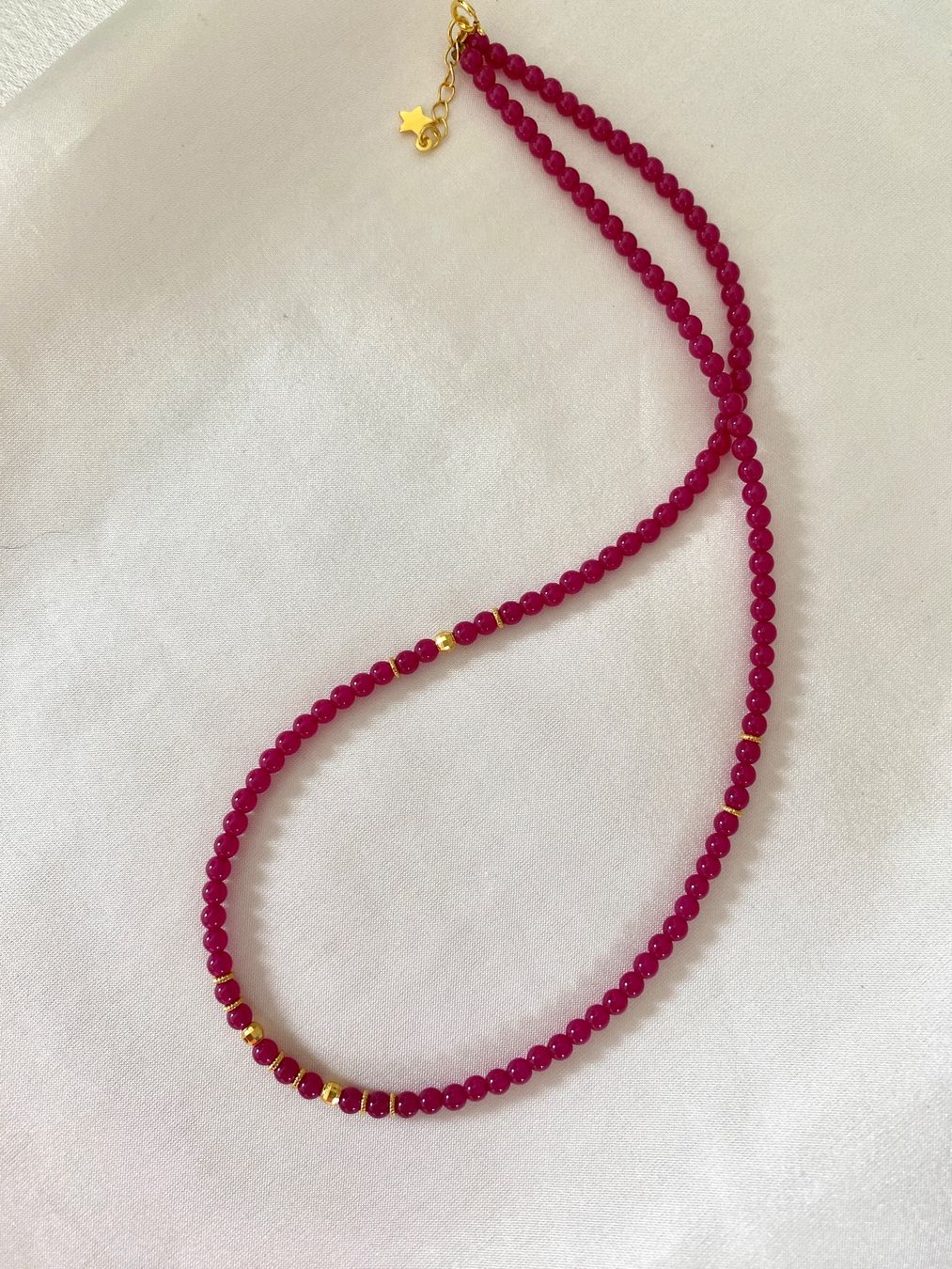 Catenine: Rubin Kette – Nuovo e nell'imballaggio originale da Sarnen venduto da Yingsperlen1 1