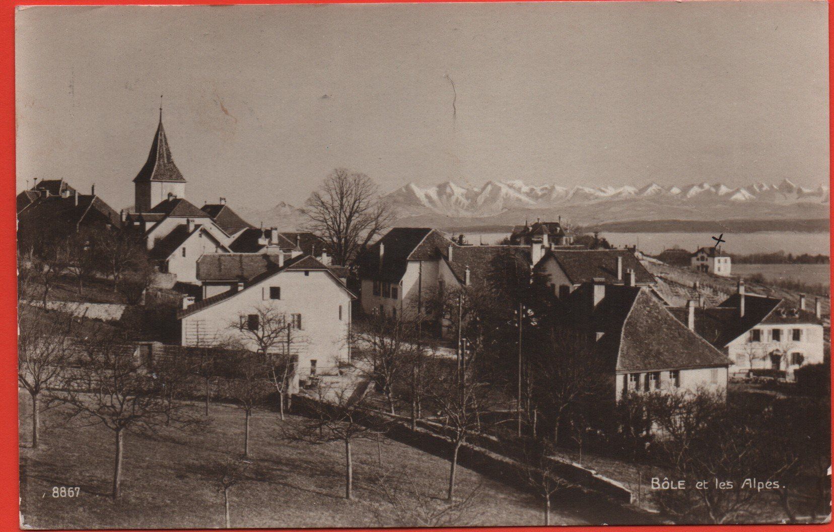 Cartes postales: BÔLE et les Alpes – D'occasion à Jona par philajona