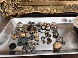 Alte, antike, vintage Knöpfe - Shabby