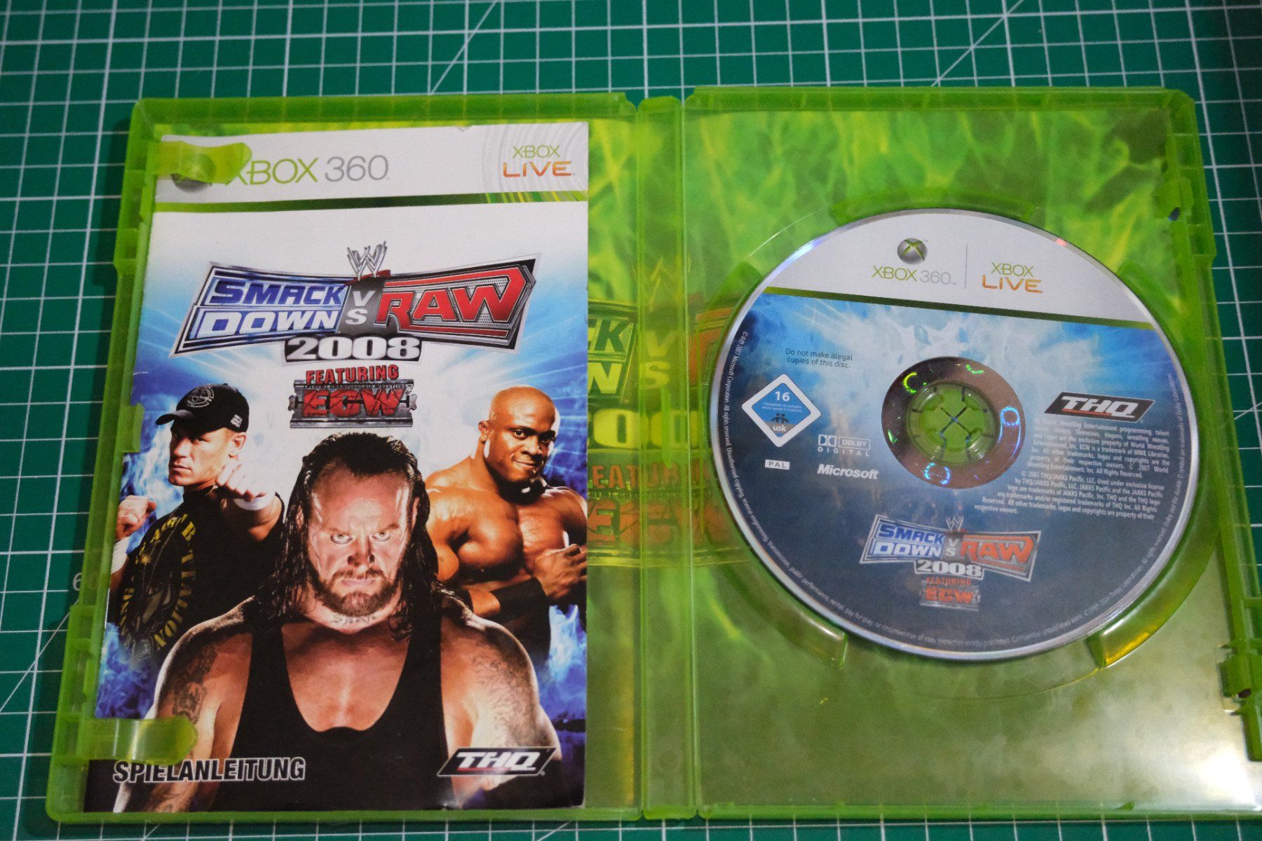 Spiele: WWE Smackdown vs Raw 2008 - Xbox 360 – Gebraucht aus Zürich von tch171 2
