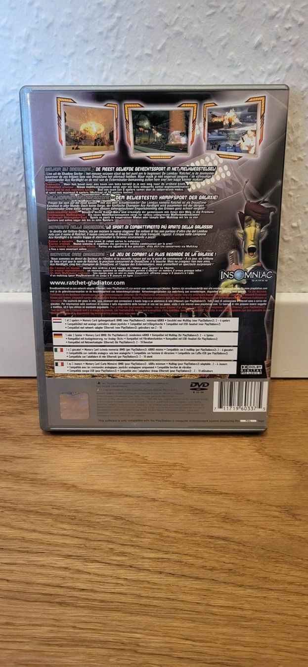 Sony Giochi: PS2 - Ratchet Gladiator – Usato da Münsingen venduto da Heroism2010 1