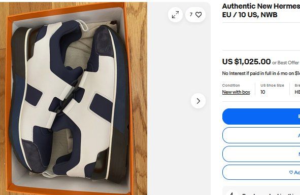 Hermès Scarpe da donna: Hermès Sneakers 35,5 = 23 cm – Usato da Collonges venduto da Auganien 8