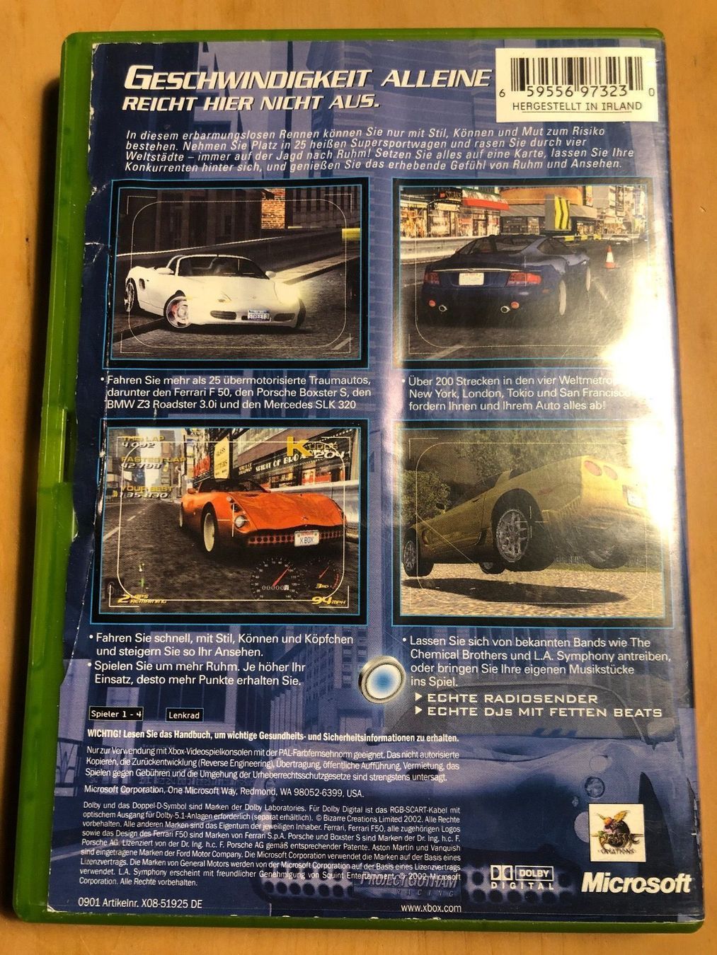 Microsoft Jeux: Project Gotham Racing für Xbox – D'occasion à Kestenholz par Mad18 1