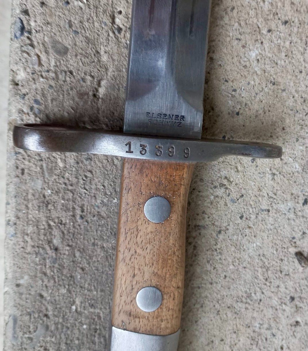 Schweizer Armee Stichwaffen: Bajonett 1918 Elsener – Gebraucht aus Burgdorf von glasrabe01 3