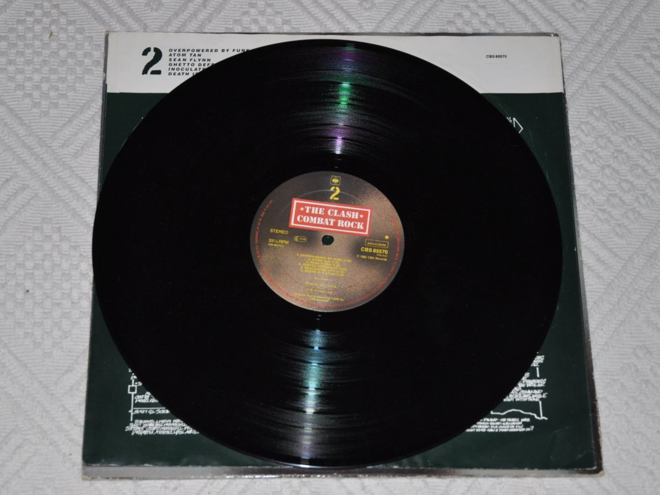 Vinyles: LP The Clash - Combat Rock – D'occasion à Boll par Theodora15 5