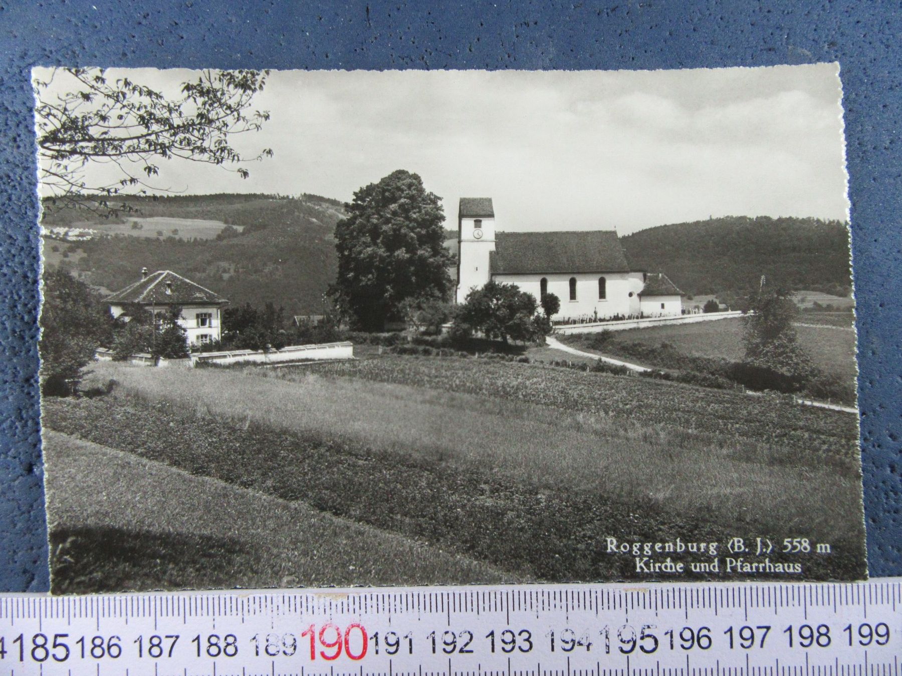 Cartoline postali: ROGGENBURG BL AK EX BE 1947 – Usato da Ettingen venduto da Hausi4711