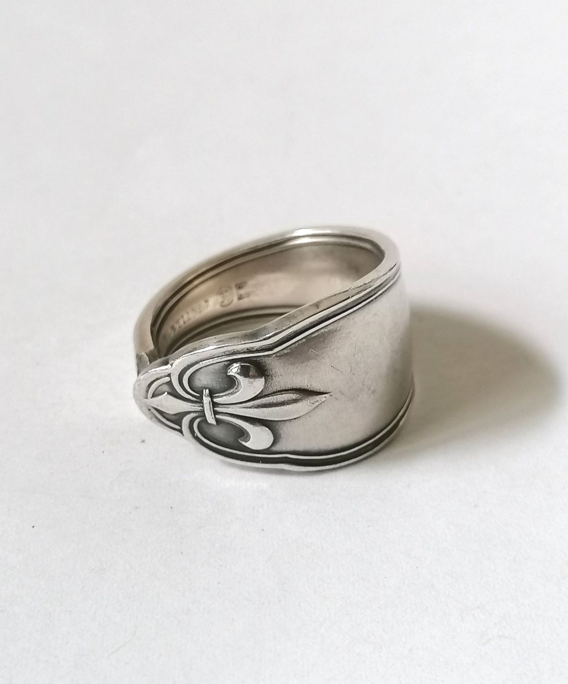 Anelli: Ring aus Silberbesteck, Grösse 59 – Nuovo (secondo la descrizione) da Suhr venduto da zum1.zum2.und 2