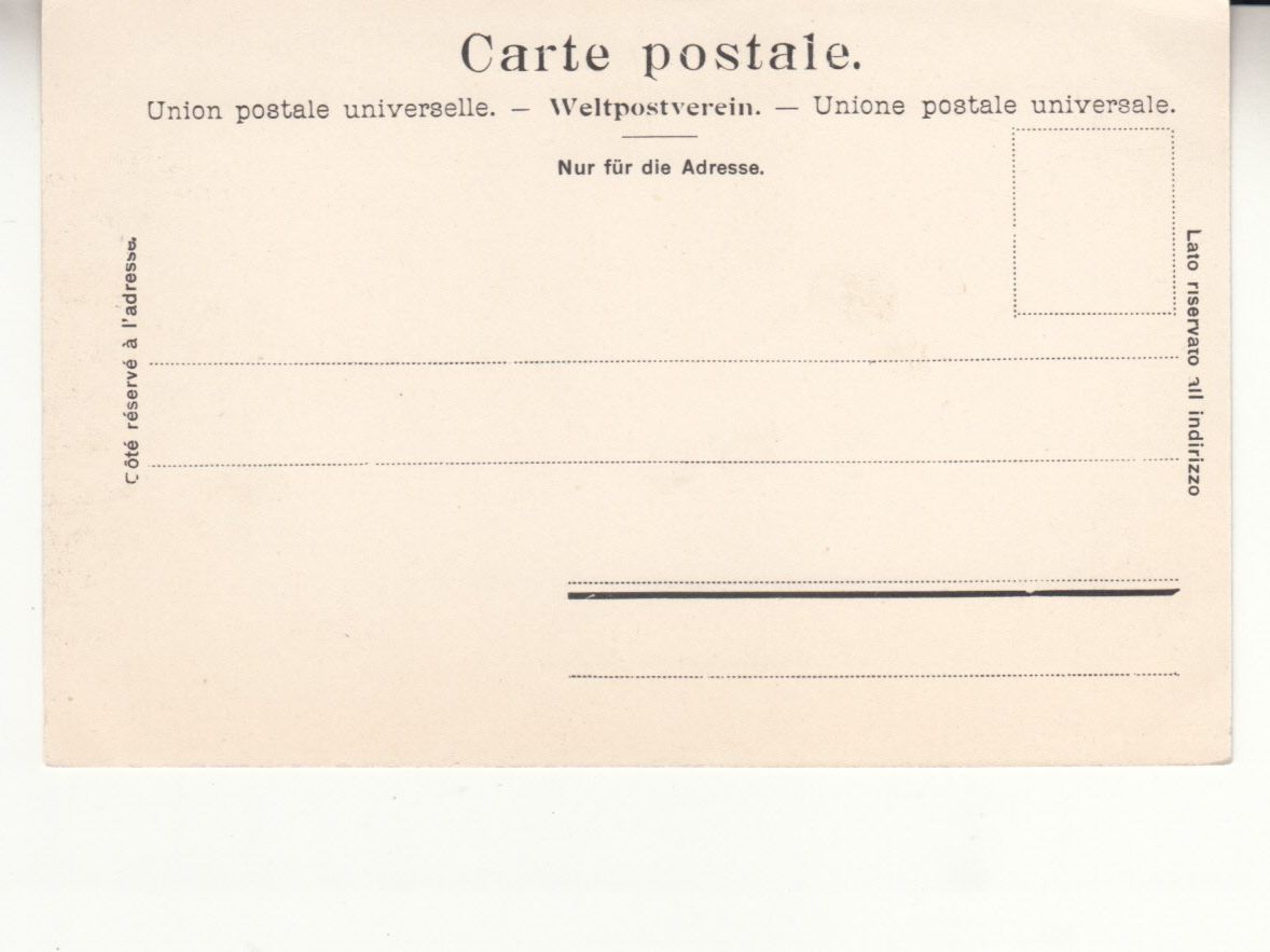 Cartoline postali: Wengen ca. 1900 – Usato da Bürglen TG venduto da StampGraf 1