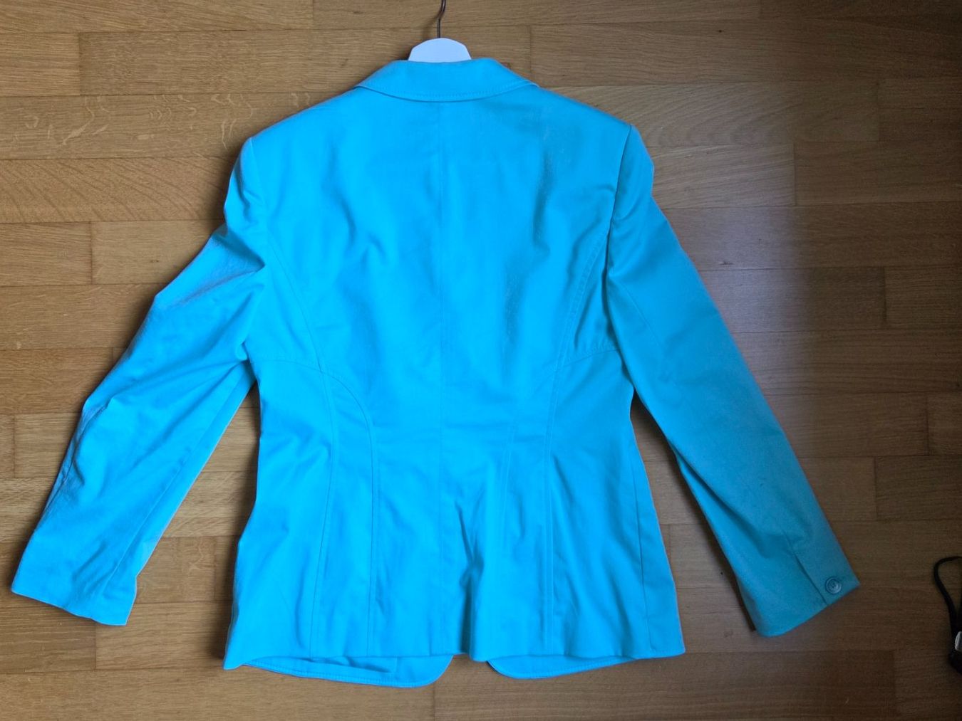Basler Giacche: Basler Blazer türkis, Gr. 38 – Usato da Fislisbach venduto da Maieriisli25 1