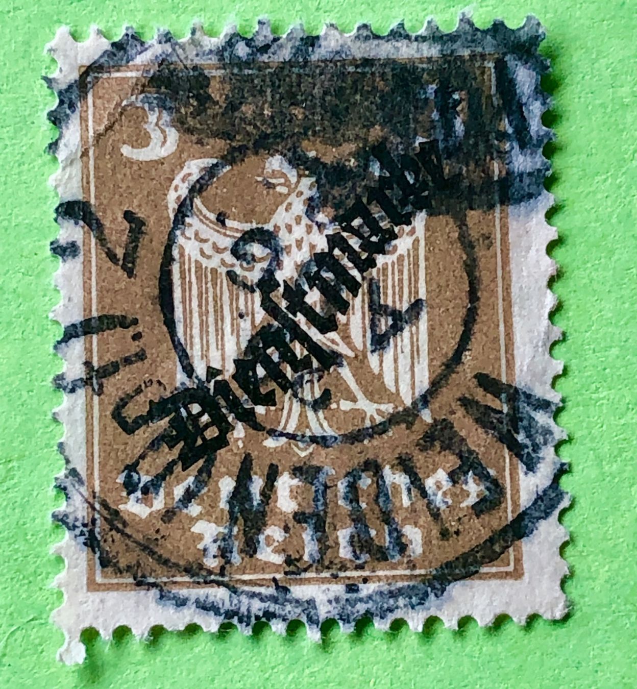 Tutti i francobolli: Briefmarken aus Deutsches Reich gestempelt   – Usato da Aarau venduto da Angi-007