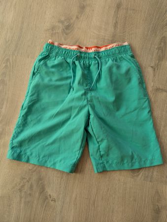 Coole Jungen Badehose Gr. 152 türkisgrün