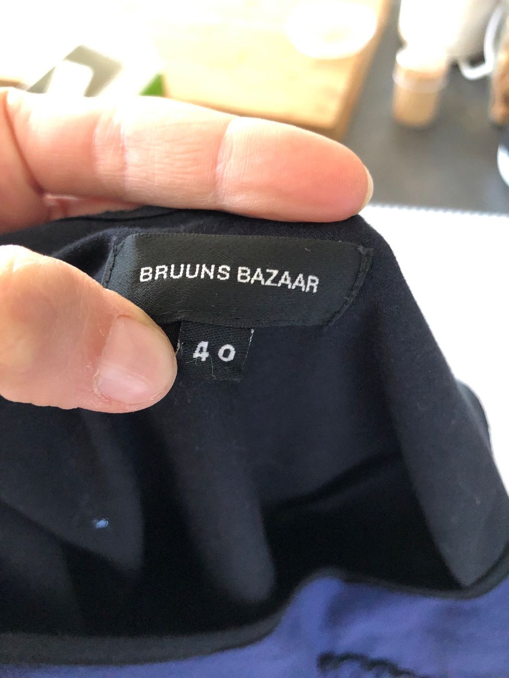 Kleider: Robe sans manches bleu marine cintrée Bruuns Bazaar – Neu (gemäss Beschreibung) aus Coppet von Vanessamode 9