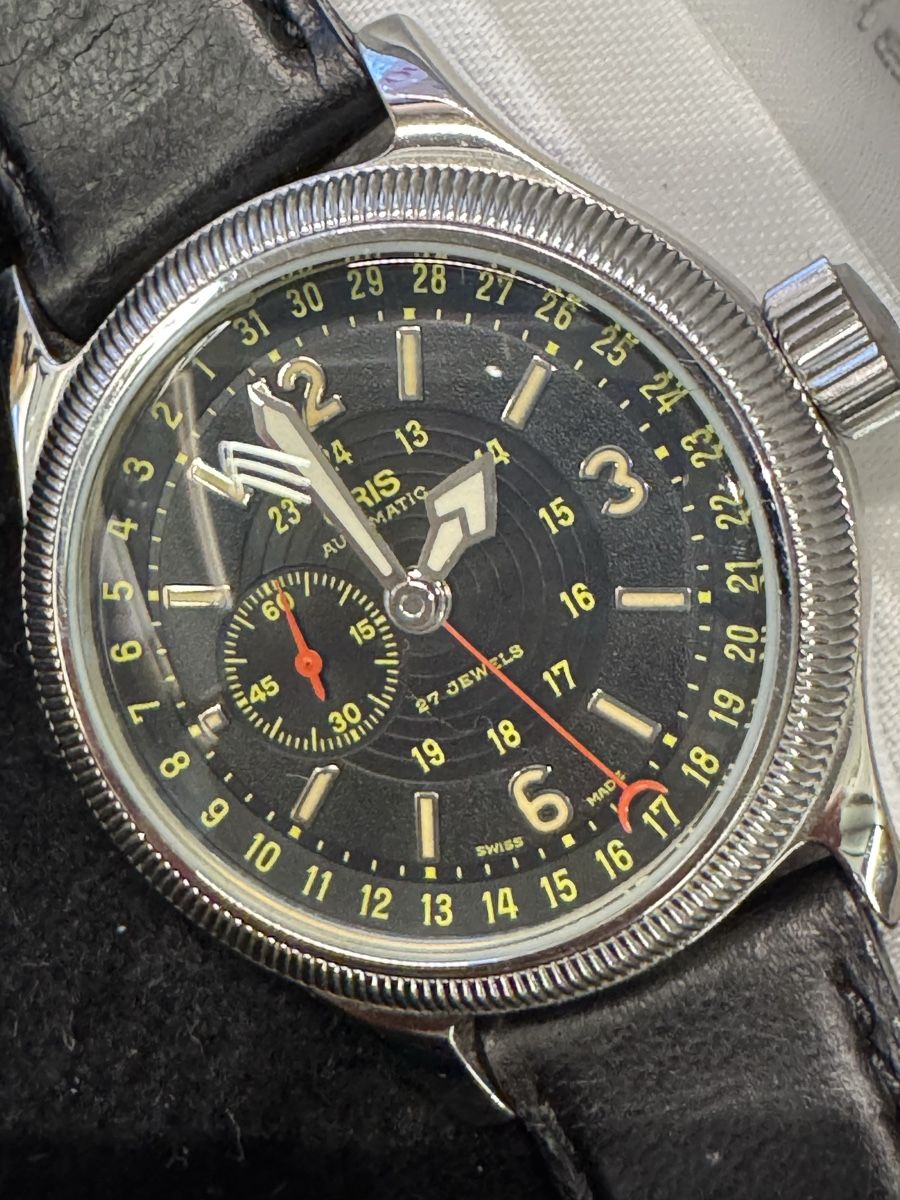 Oris Orologi: Oris Automatic Herrenuhr mit Lederarmband, gute Zustand – Usato da Montévraz venduto da W1965 5