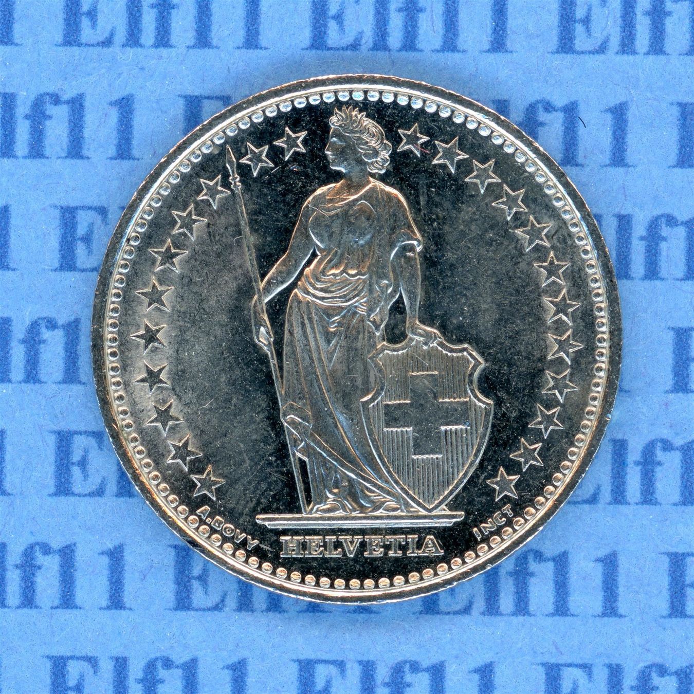 Tutti le monete: CHF___1.00 2009 vz 1 Franken – Usato da Widnau venduto da Elf11 1