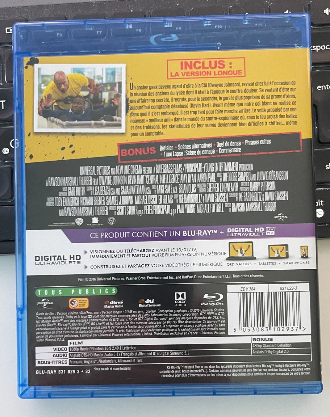 Alle DVDs: Agents presque secrets (2016) - Blu-ray Version Longue – Gebraucht aus Semsales von __Florian__ 2
