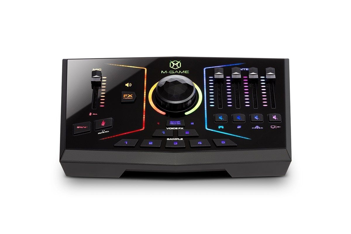M-Audio Attrezzatura per studi di registrazione: M-GAME RGB Dual - Streaming Interface/Mixer – Nuovo e nell'imballaggio originale da Horgen venduto da Ausverkauf2000 2
