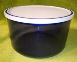 TUPPERWARE Aufbewahrungsbehälter / Vorratsbehälter rund 1 L