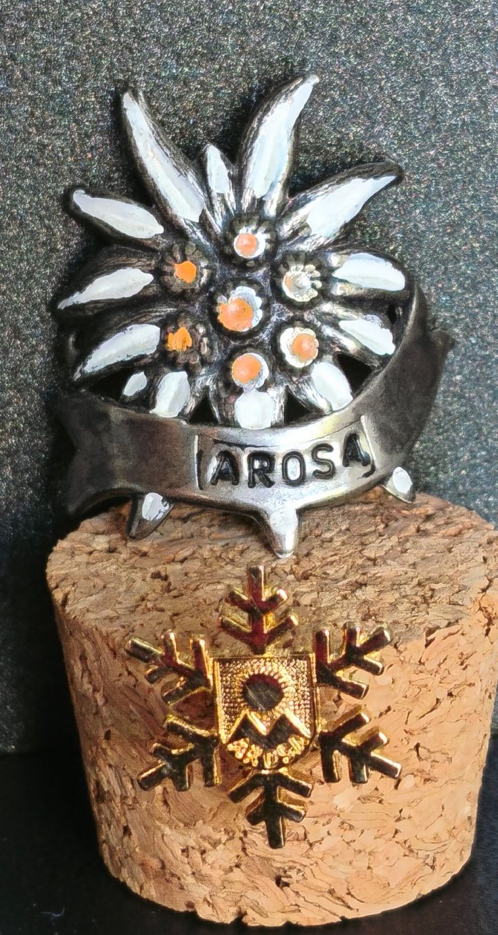 Placchette & Badge: 2 Abzeichen von Arosa, fairer Vers. – Usato da Zürich venduto da Tanteemma369 1