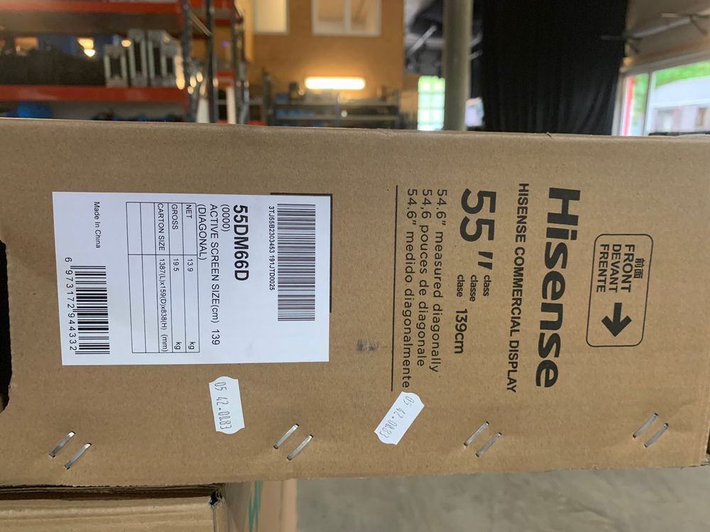 Hisense Fernseher: Fernseher, Hisense Signage display 55DM66D 55" - Neuwertig ! – Gebraucht aus Münchenbuchsee von britishrock 1