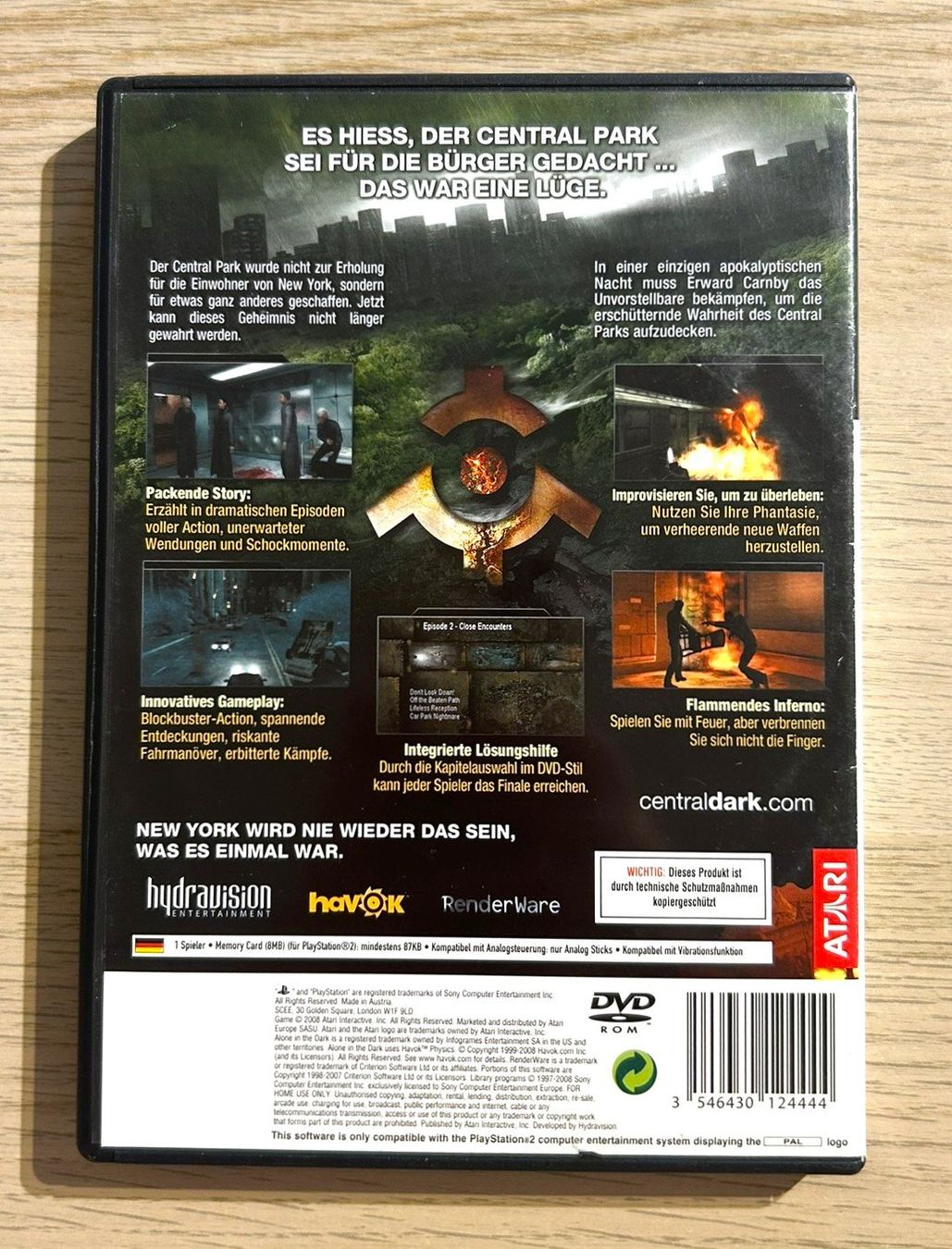 Sony Giochi: Alone in the Dark PS2 – Usato da St. Gallen venduto da Alpine.Arcade 1