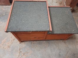 Häuschen Holz für Hasen/Meerschweinchen