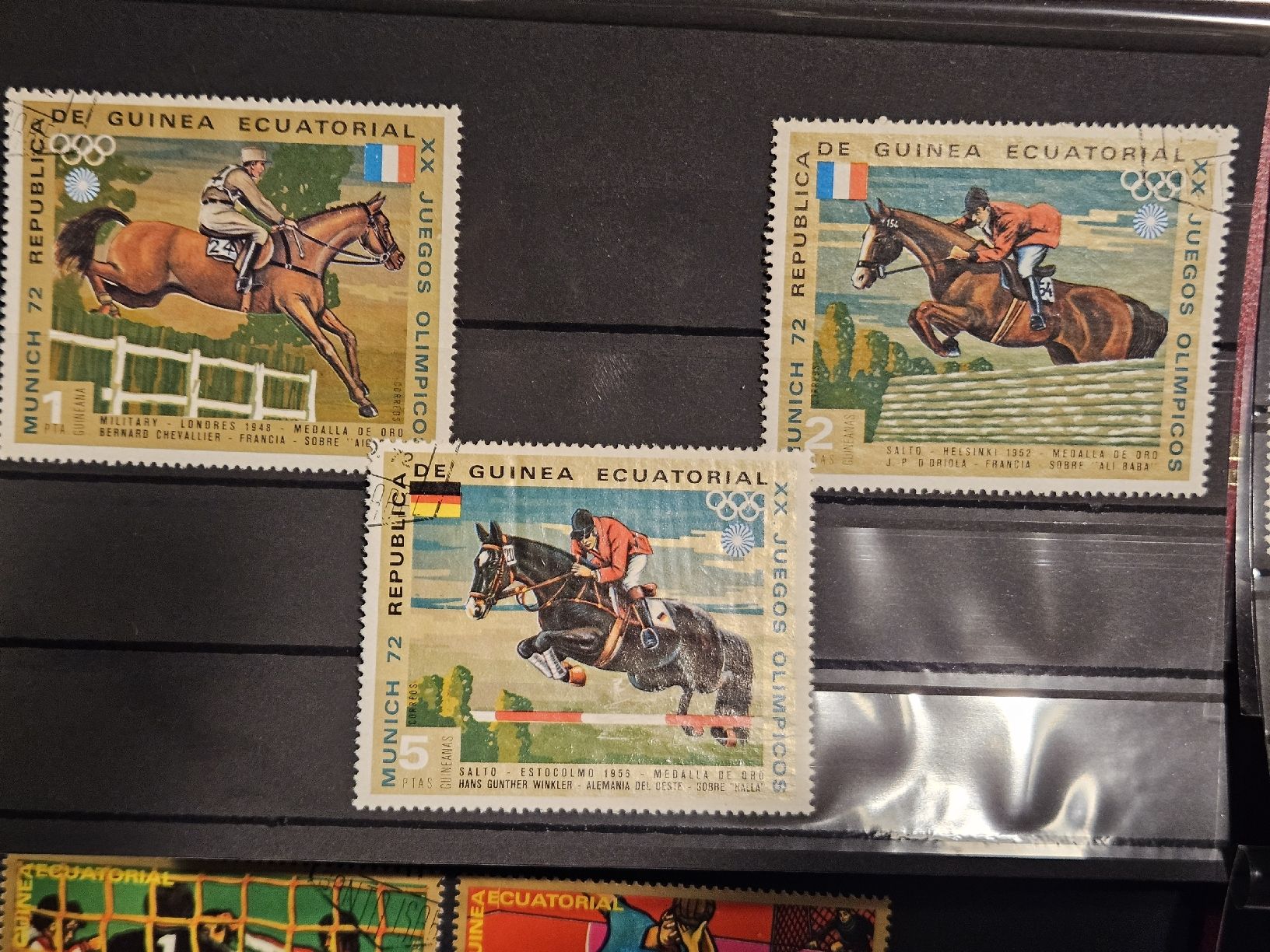 Tutti i francobolli: Briefmarken Äquatorial Guinea, u.a. Olympia – Usato da Wettingen venduto da Sk8ertomda 1