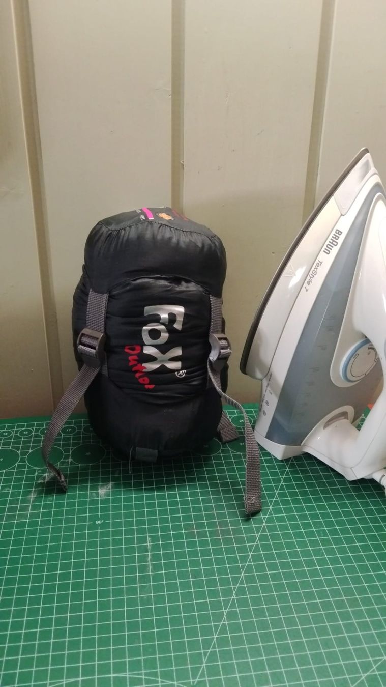 Sacchi a pelo: Schlafsack "Extralight" schwarz Fox Outdoors – Usato da Vrin venduto da gronim 4