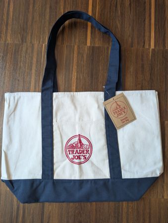Trader Joe's Tote Bag Gross Dunkelblau von Trader Joes