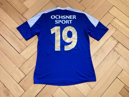 #19 Adidas Football Jersey Zurich Fc Blue Stars FCZ GC Sz M