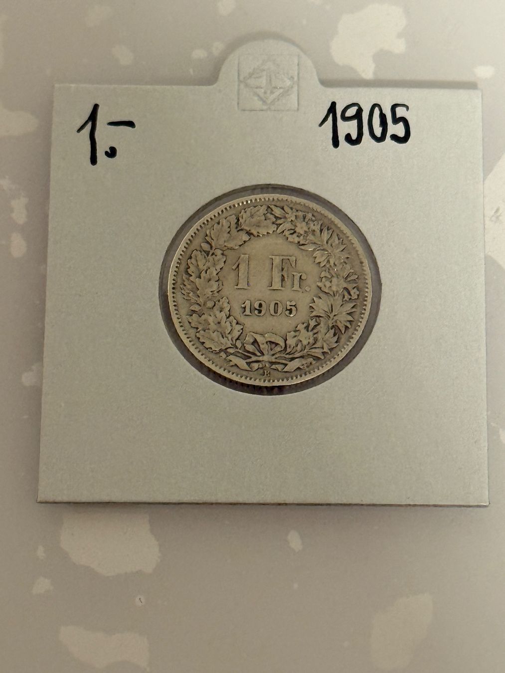 Tutti le monete: 1 Franken 1905 – Usato da Wallisellen venduto da SWISS_SILVER1