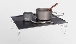 Mini table étagère pliable camping BBQ