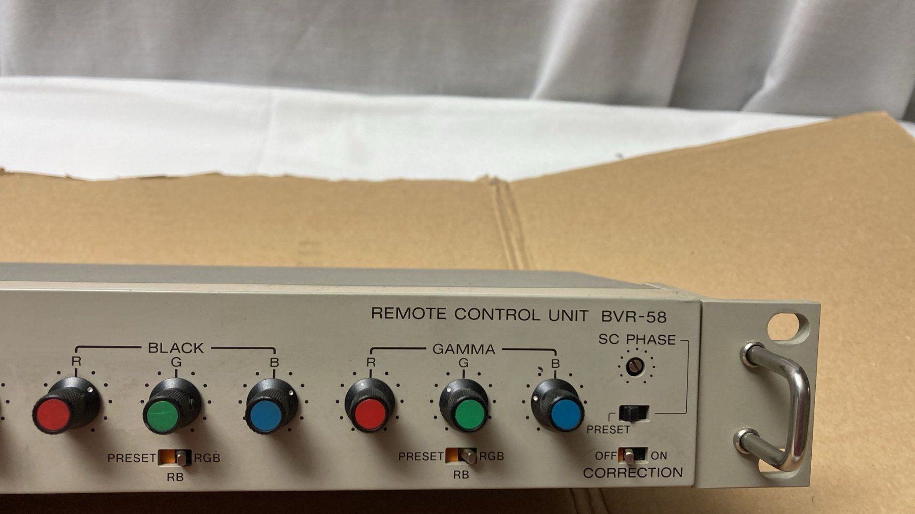 Sistema di controllo: Sony Remote Control Unit BVR-58 – Usato da Dietikon venduto da Rima57 3