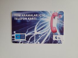 Telefonkarte Türkei