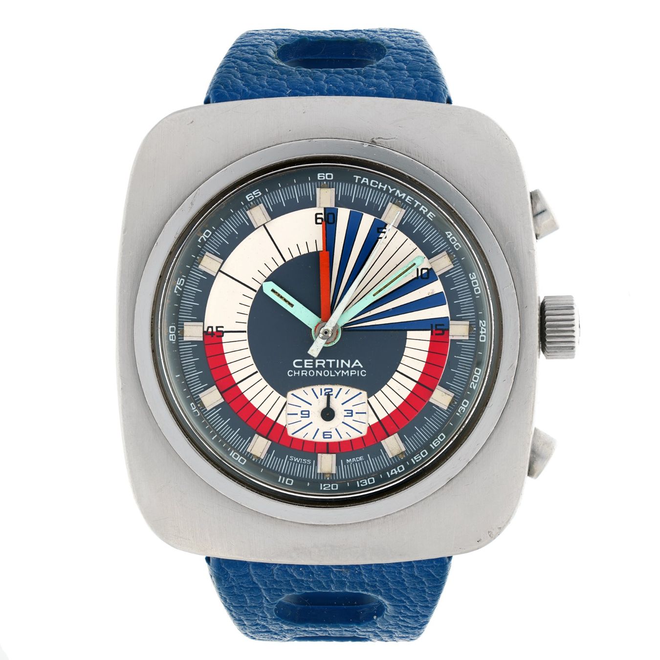Certina Orologi: CERTINA Chronolympic Regatta Chronograph, 728, Ref. 8701.504 – Usato da Vésenaz venduto da Grailium