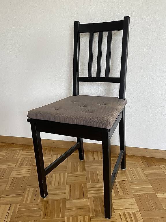 Stühle:  Stuhl holz schwarz - Nordviken Ikea – Gebraucht aus Zürich von Laura.JP