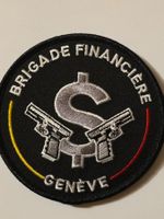 Polizei Abzeichen Badge Brigade financière Genève neu