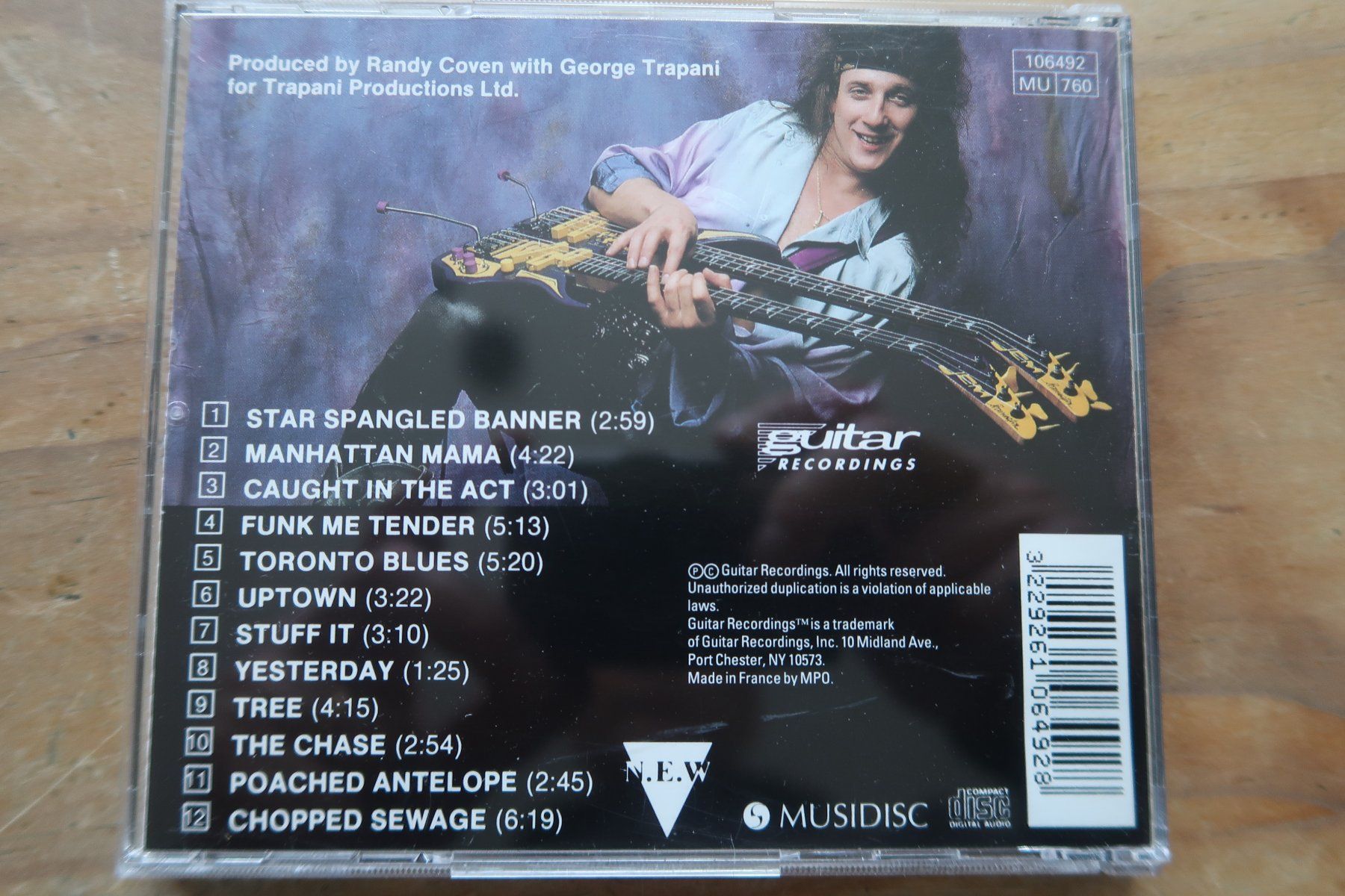 CD: RANDY COVEN - FUNK ME TENDER - CD – Usato da Basel venduto da Patiscat 1
