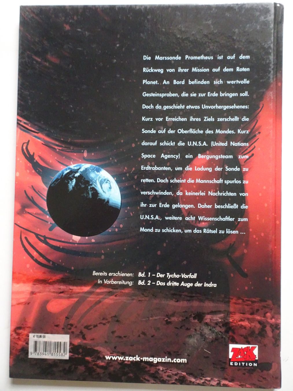 Fumetti: Blue Space Band 1: Der Tycho-Vorfall Comic – Usato da Schönenwerd venduto da schnitzunddrunter 1