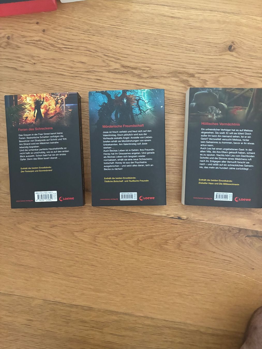 Libri: FEAR STREET - 3 Bänder – Usato da Dielsdorf venduto da aid_6lk7 2